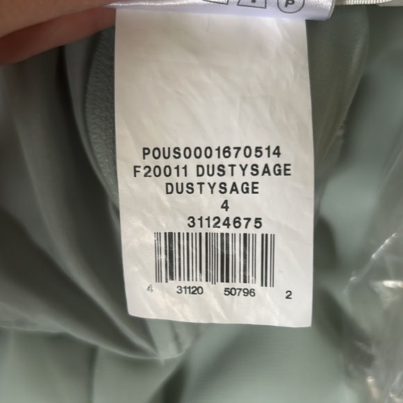 David’s Bridal Sage Green Bridesmaid Dress - Picture 7 of 7